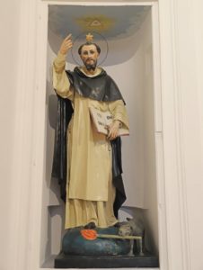 statua di san domenico, statue chiesa omonima in rutigliano