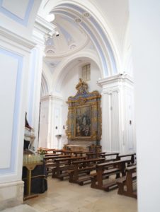 opere in legno: altare san vincenzo ferreri