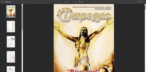 copertina di impegno